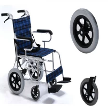 Chine Chine produits de polyuréthane fournisseurs et les fabricants de composants éco pneus de fauteuil roulant airless amicales fabricant
