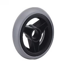porcelana Chinese polyurethane elastomer products supplier skid tires safety baby car tires polyurethane foam pouring tire fabricante