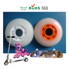 China Chinese scooters skate wheels custom processing factory, China Xiamen polyurethane suppliers, Chinese suppliers PU wheels, PU material wheel factory manufacturer