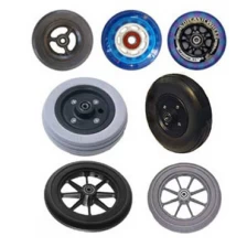 China Competitive price chinese brand suitcase wheels, rubber foam filled wheel solid rubber toy wheels, Polyurethane rubber suppliers manufacturer