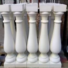 China Decorative railing and balusters, balusters for garden, outdoor PU balusters, Polyurethane PU balustrade fabricante