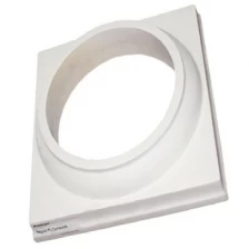 porcelana De alta calidad de diseño OEM edificio blanco base de la columna de material y tapas fabricante