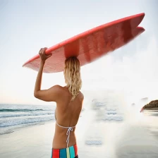 Chine Fabriqué PU surfboard moussage de la Chine, planche de surf décoratif professionnel, coloré mousse PU planche de surf, pas cher professionnel de surf pu fabricant