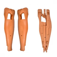 中国 医疗腿部模型中国PU发泡铸造供应商PU泡沫模型腿聚氨酯自结皮材料模型腿 制造商