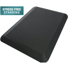 Chine New style durable anti fatigue waterproof non slip polyurethane standing desk mat fabricant