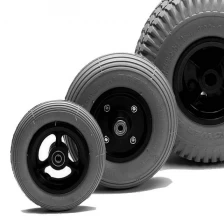 China OEM manufacturer polyurethane anti-crack baby stroller tire fabrikant
