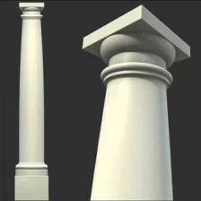 China PU Roman Pillar cap polyurethaan cap Rigid foambasis fabrikant