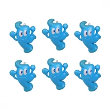 中国 PU lovely sea treasure key accessories PU high rebound Haibao toys accessories China Fujian polyurethane factory メーカー