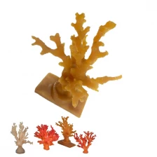 Cina PU simulation undersea coral plant coral flower props jewelry China PU polyurethane elastomer products supplier produttore