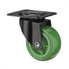 China PU tool car casters, PU skateboard wheel, polyurethane wheels Mute manufacturer