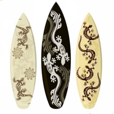 Chine PU blastocyste blanc planche de surf, planche de surf PU tableau blanc, personnalisés PU flans de planche de surf fabricant