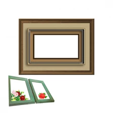 China PU wood frame, polyurethane jewelry cabinet frame, polyurethane frame display cabinets manufacturer