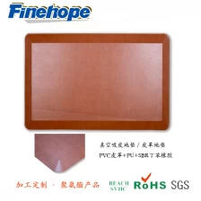 中国 PVC皮革防滑地垫，办公室减压站垫，聚氨酯真空吸皮抗疲劳垫，中国聚氨酯产品生产商 制造商