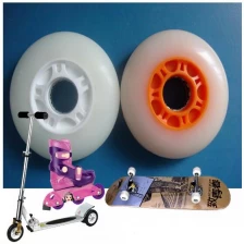 China Poliuretano fornecedores chineses patinar rodas, costume PU rodas de skate, rodas de multi-coloridas de skate fabricante