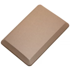 China Polyurethane Integral Skin Suppliers China logo door mat floor cushion with back anti slip waterproof floor mat manufacturer
