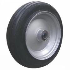 중국 Polyurethane PU foam wheels, polyurethane trolley tires, PU solid tires 제조업체