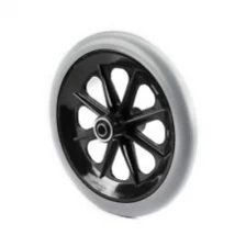 China Polyurethane anti crack non toxic baby stroller wheels, durable high quality baby car tires, Polyurethane tires manufacturer manufacturer