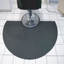 China Polyurethane best anti-fatigue floor mat, rubber chair mats, barber shop mats, round chair mats, wholesale floor mats manufacturer