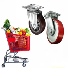 China Polyurethane casting resin suppliers cart PU wheel, shopping cart PU wheels, polyurethane wheels Shopping manufacturer