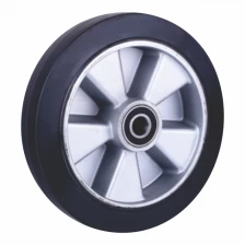 中国 专业聚氨酯轮子生产厂家 购物车PU轮子，PU静音车轮，聚氨酯高弹轮子 制造商