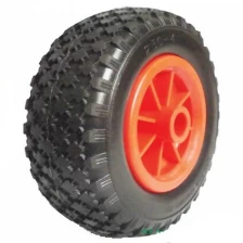 China Processing custom PU tires, can be filled with PU tires, polyurethane tool tires manufacturer