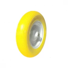 中国 固体质量好，专业定制钢圈轮小轮子小橡胶轮 制造商