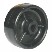 China Supply all kinds of polyurethane wheels, PU wheels, polyurethane wheel carts fabricante