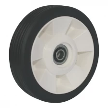 porcelana proveedor de poliuretano PU Xiamen ruedas de sillas de ruedas, patinete ruedas de poliuretano, ruedas de alta elasticidad de la PU fabricante