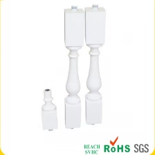 China baluster for staircase,	exterior balustrades, PU Balustrades, Stair Balusters, terrace balustrade fabrikant