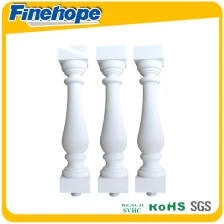 China balusters for balcon，PU balustrade，handrail balusters,outdoor balusters fabricante