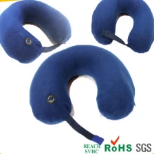 China buckwheat u shape neck pillows, kids neck pillows, polyurethane foam pillow, cheap neck pillows, u shaped neck pillow manufacturer