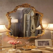 China mirror picture frame, abs mirror frame, mirror in a imitate wooden frame, oval mirror frame ,aluminum frame for mirror manufacturer