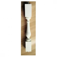 China plastic baluster, light pu baluster, white size custom baluster, professional pu baluster supplier manufacturer