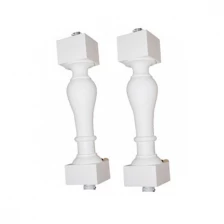 China polyurethane material roman square pillars design manufacturer