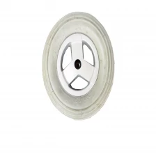 porcelana pequeñas ruedas de goma, ruedas de goma blanca, ruedas de goma maciza fabricante