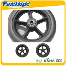 Chine solid small rubber wheels,solid rubber wheels for baby walkers,solid rubber wheels fabricant