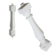 中国 白色聚氨酯栏杆，聚氨酯光滑表面栏杆，高品质白色栏杆，白色PU栏杆供应商 制造商
