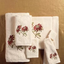 China 100% cotton embroidered towels manufacturer