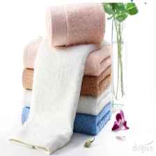 China 100% cotton face towel manufacturer