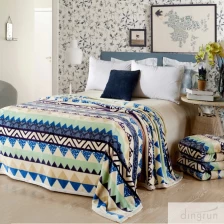 China Best Selling New Design Flannel Blanket manufacturer