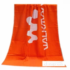 China Cotton Customized Double Side Printed Beach Towel 70*140cm manufacturer