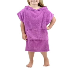 中国 Custom Surf Microfiber Hooded Poncho Beach Towels for Kids Hooded Towel for Teen 制造商