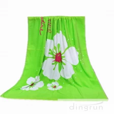 China Custom printed beach towel manufacturer