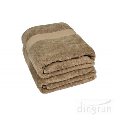 China Extra Large Luxury Cotton Bath Towel Soft  Absorbent Bath Sheet For Hotel manufacturer