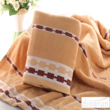 中国 Natural anti-bacterial, Thickened Soft Touch velour Custom Bath Towel OEM Design メーカー