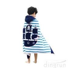 China Softest Quick Dry Kids Hooded poncho towel fabricante