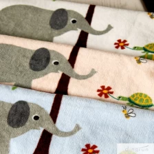 China animais desenho da face de algodão toalha fabricante