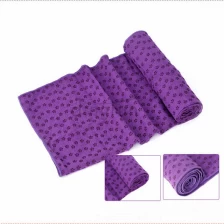 China hot antislip yoga towel manufacturer