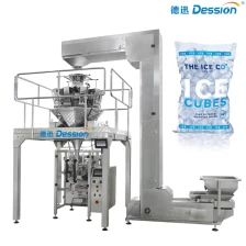 China 1,5 kg bis 3 kg Eiswürfelverpackungsmaschine Preis mit 10 Köpfen wiegen Hersteller