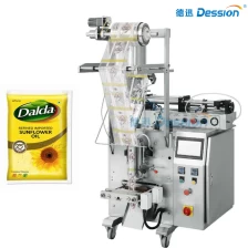 China 50ml and 100 ml cooking oil packaging machine manufacturers with 3 or 4 sides sealing manufacturer
